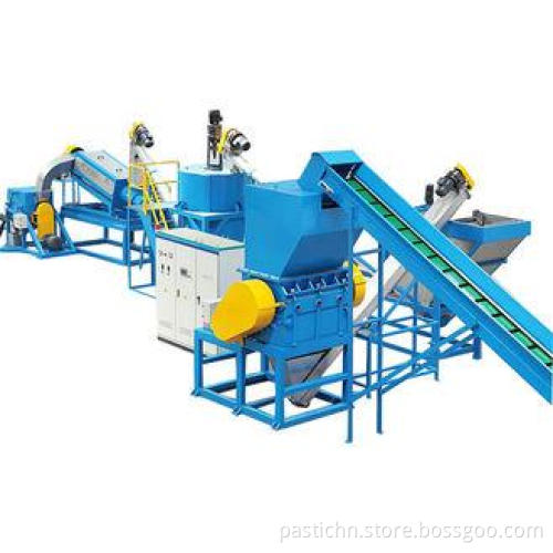 PET Bottle Flakes Plastic Washing Line Plastic Recycle Mach